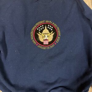 Navy Blue Presidential Inauguration Sweater